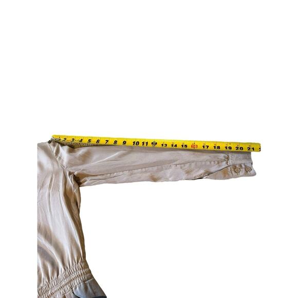 Vince Women's Cafe Ole Tunic Dress Size M, Pockets, Button Closure, Long Sleeves - Picture 12 of 12